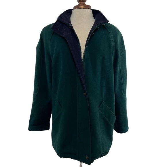 Mackintosh Vintage Green Winter Jacket - Size: See Measurements‎ - Picture 1 of 9
